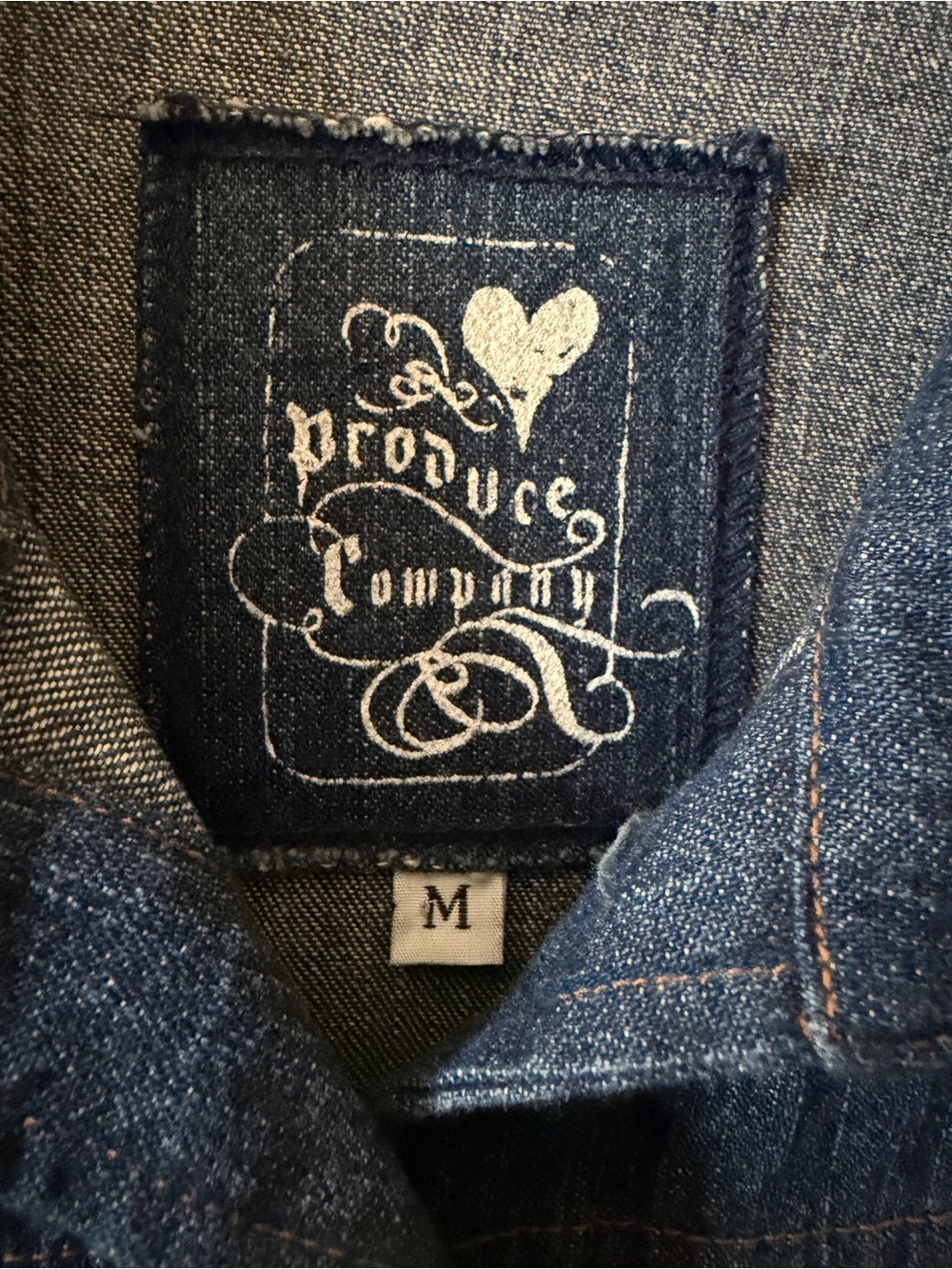 Produce Company Tapestry panel Denim Jacket - Picture 6 of 6